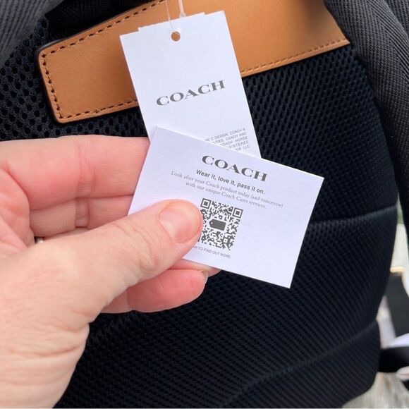 Coach Taylor Small Backpack In Signature Canvas With Charms Bag Powder Pink main image 7
